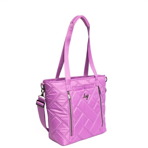 Lug Rally Tote Bag Acai Berry - Picture 2 of 14